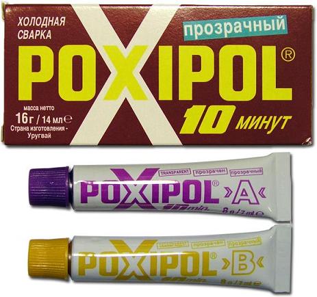 Холодная сварка POXIPOL 10 мин. металл.70гр. купить в Иркутске ...