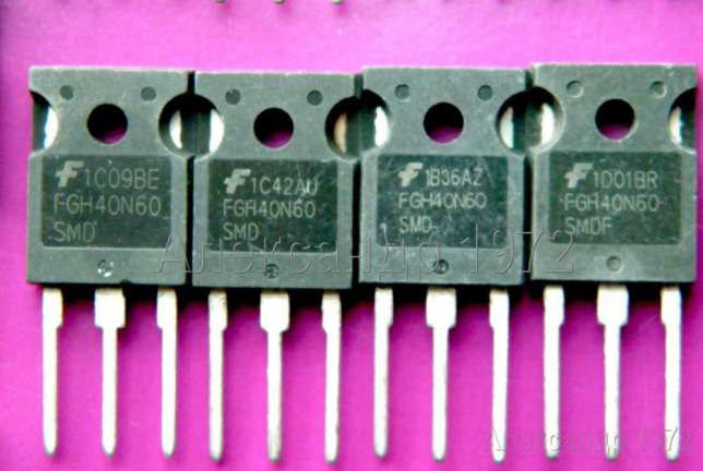 Транзисторы FGH40N60SMD 600V, 40A для сварочных инверторов.: 80 ...