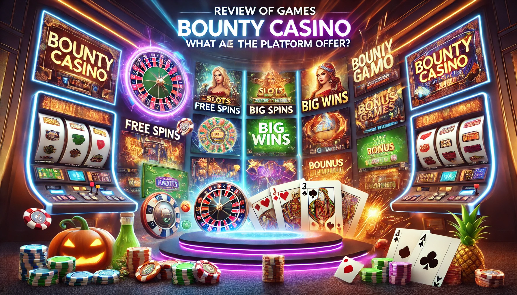 Обзор игр в Bounty Casino: что предлагает площадка?