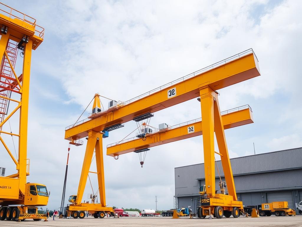 Explosion-Proof Gantry Cranesфото