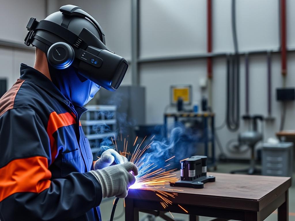     Schweißtrainingssimulatoren für virtuelle Realität (VR).. Die technische Grundlage von VR-Schweißtrainingssimulatoren