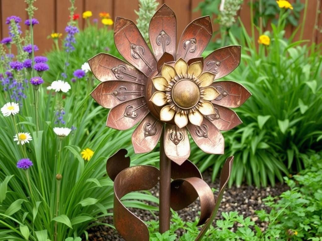     Creating garden art with scrap metal.. Online-Communities und Inspirationsquellen