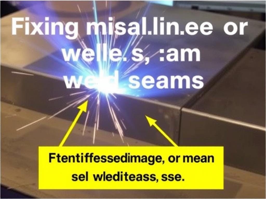 Fixieren von falsch ausgerichteten oder ungleichmäßigen Schweißnähten.. Grundlagen: Was bedeutet falsch ausgerichtete oder ungleichmäßige Schweißnaht? Fixieren von falsch ausgerichteten oder ungleichmäßigen Schweißnähten.. Grundlagen: Was bedeutet falsch ausgerichtete oder ungleichmäßige Schweißnaht?