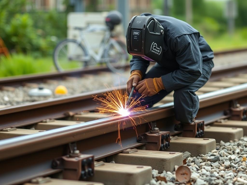     Schweißtechniken für Eisenbahnschienen.. Widerstandsschweißen: Ein Spezialfall in der Schienenverbindung