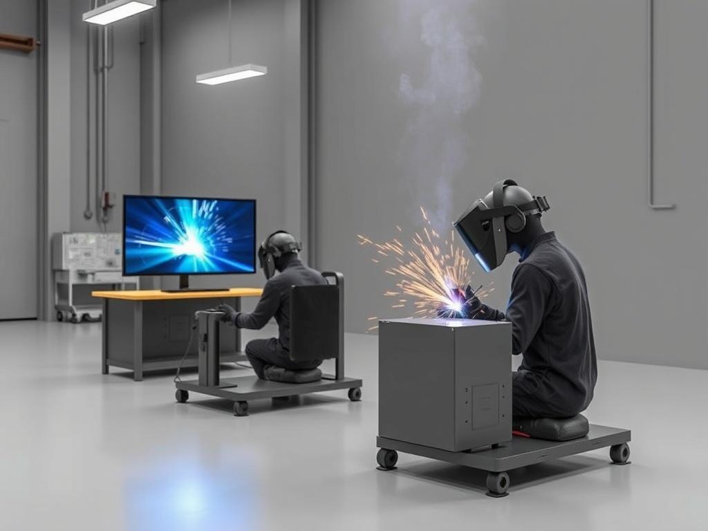     Virtual reality (VR) welding training simulators.. Erfahrungsberichte und Studien zur Effektivität von VR Schweißtraining