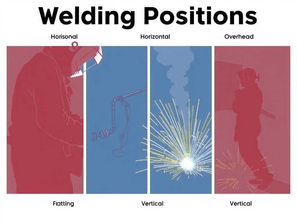     Schweißpositionen: flach, horizontal, vertikal und über Kopf.. Was sind Schweißpositionen und warum sind sie wichtig?