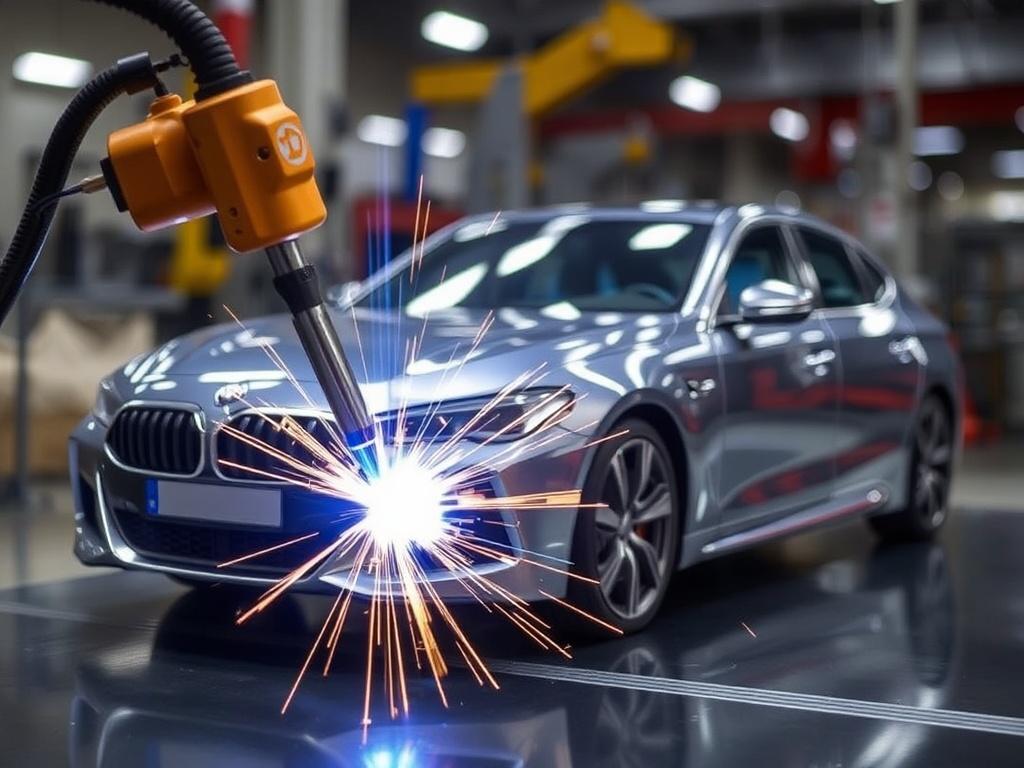     Punktschweißen: Wird im Automobilbau eingesetzt.. Einführung in das Punktschweißen und seine Bedeutung im Automobilbau