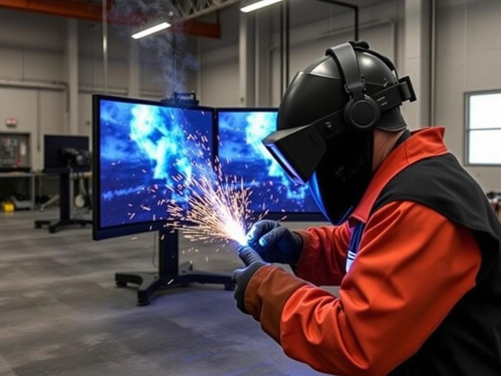     Schweißtrainingssimulatoren für virtuelle Realität (VR).. Praktische Anwendung und Einsatzgebiete von VR-Schweißsimulatoren