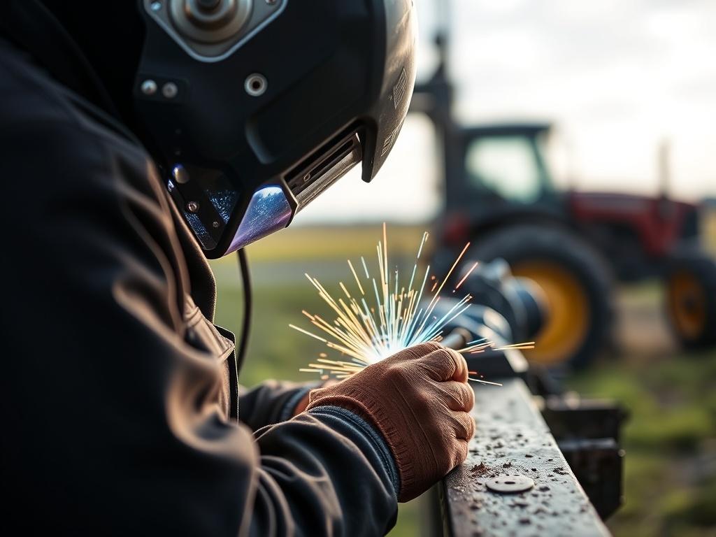     Reparaturschweißen von landwirtschaftlichen Geräten.. Checkliste für erfolgreiche Reparaturschweißungen auf dem Bauernhof