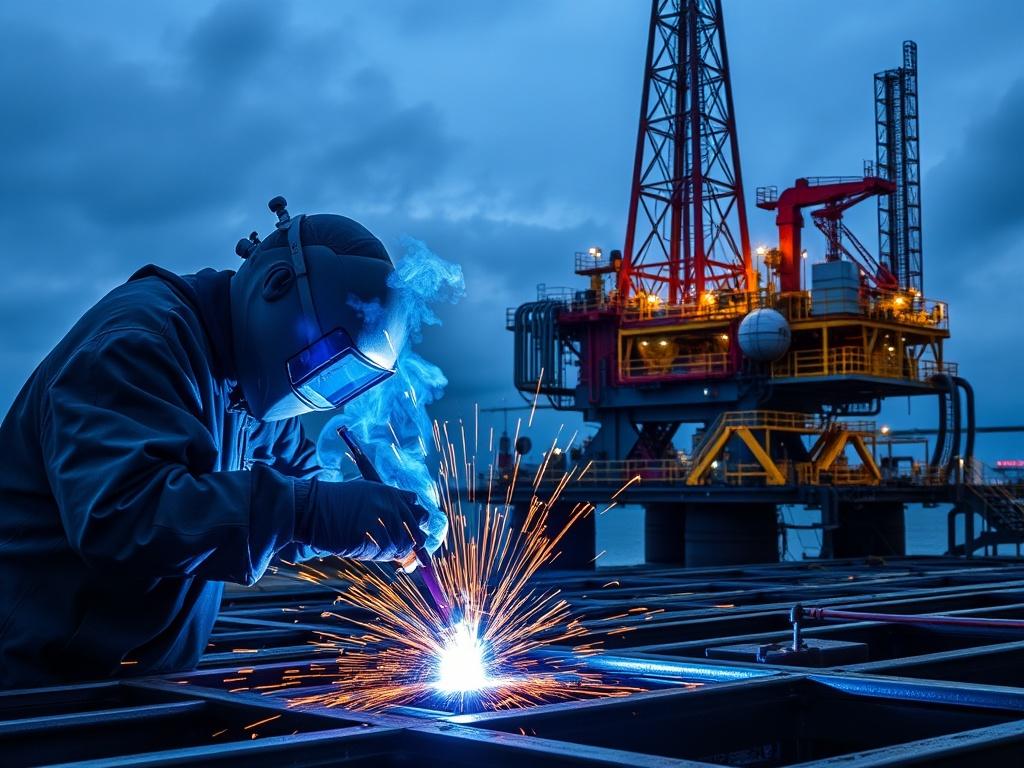     Welding in the oil and gas industry.. Besondere Herausforderungen beim Schweißen in der Öl- und Gasindustrie