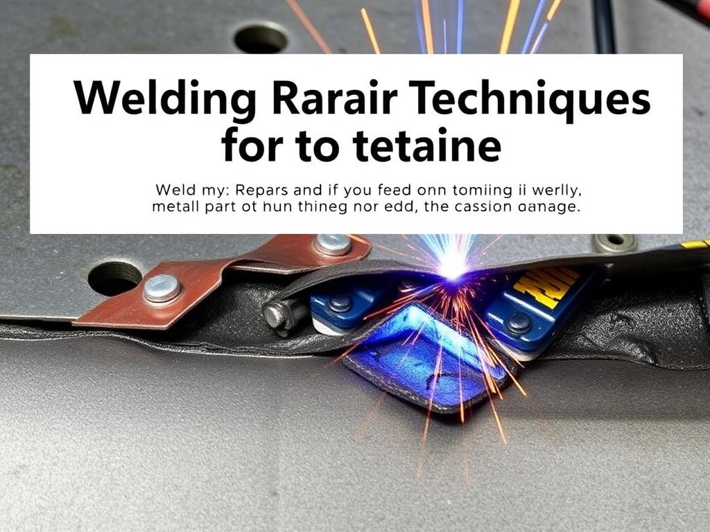     Welding Repair Techniques for Damaged Metal Parts. Understanding Metal Damage: The First Step in Welding Repair
