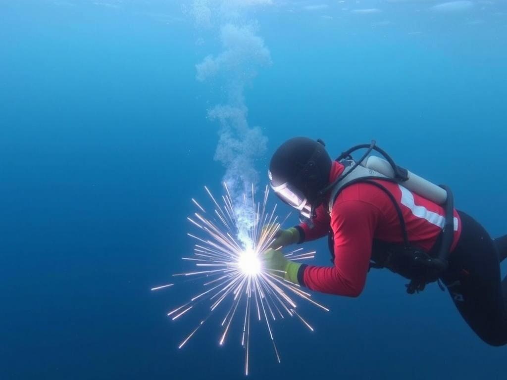     Unterwasserschweißen: Risiken und Chancen.. Was ist Unterwasserschweißen?