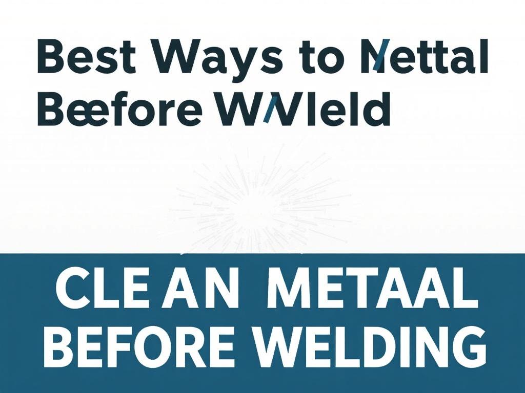     Best Ways to Clean Metal Before Welding. Summary Table: Best Ways to Clean Metal Before Welding