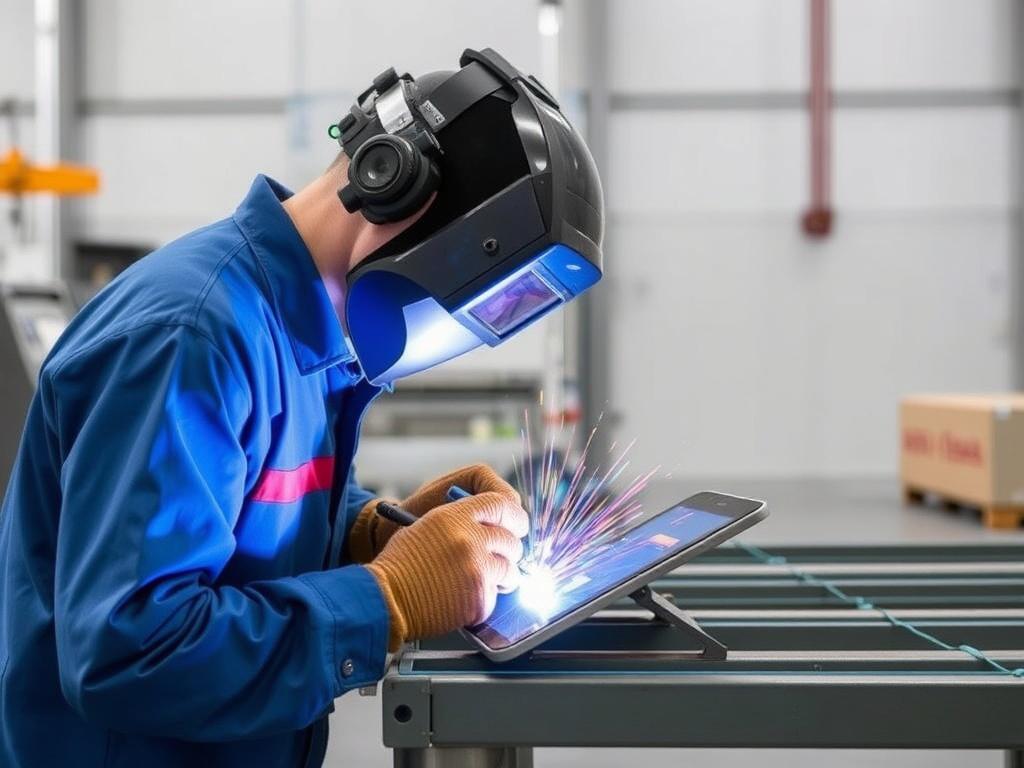     Augmented Reality (AR) for Welding Training. The Training Process Using Augmented Reality