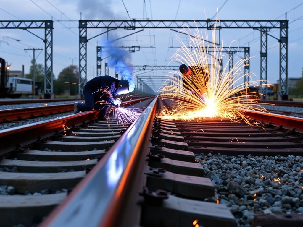     Railroad track welding techniques.. Vergleich der Schienenschweißtechniken: Wo liegen die Unterschiede?