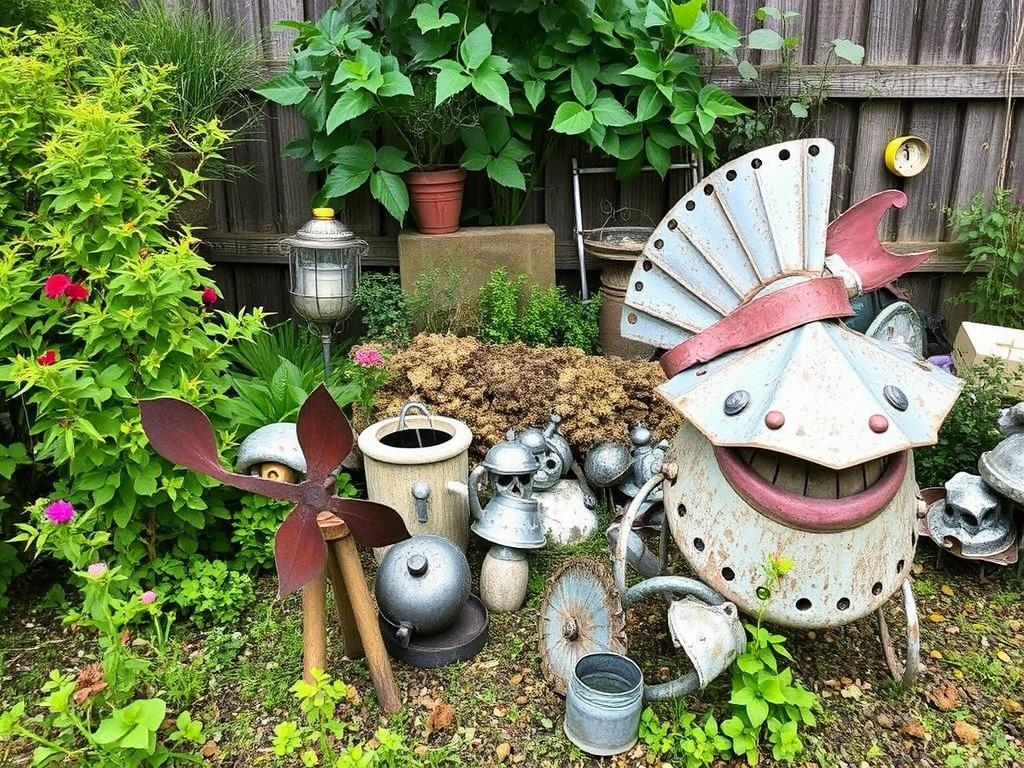     Gartenkunst mit Altmetall schaffen.. Warum Gartenkunst mit Altmetall? Die Faszination des Ungewöhnlichen