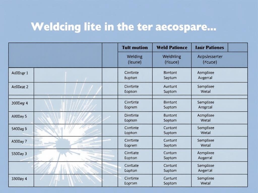 Le soudage dans l'aérospatiale : exigences et techniques. Tableau récapitulatif des techniques de soudage dans l'aérospatiale Le soudage dans l'aérospatiale : exigences et techniques. Tableau récapitulatif des techniques de soudage dans l'aérospatiale