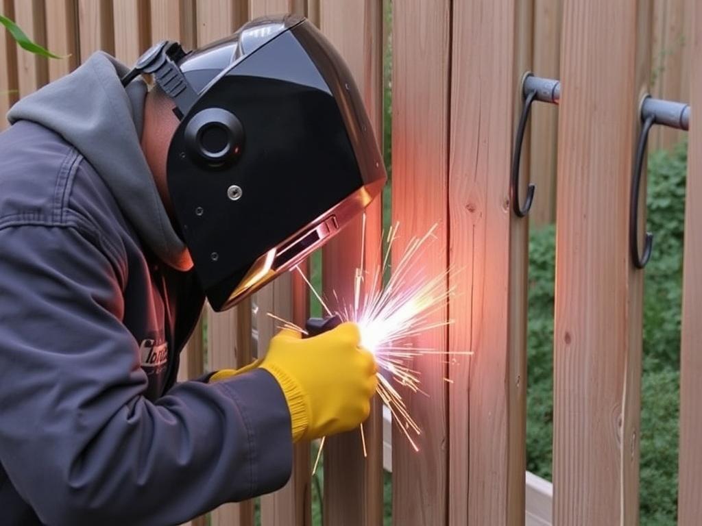     DIY home welding projects for beginners.. Projekt 2: Gartenzaun-Reparatur – Wie Sie beschädigte Teile selbst schweißen