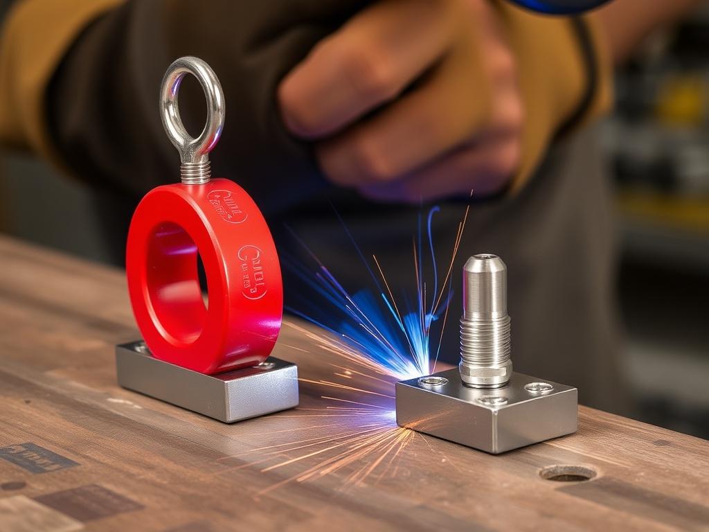     Schweißklemmen, Magnete und Positionierwerkzeuge.. Magnete als innovative Helfer zur Fixierung und Positionierung