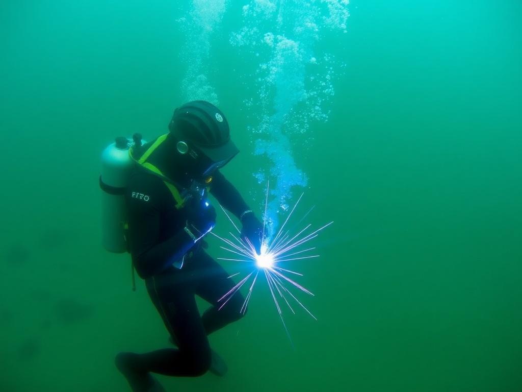     Underwater welding: risks and rewards.. Sicherheitsvorkehrungen und Ausbildung: Schlüssel zum Erfolg