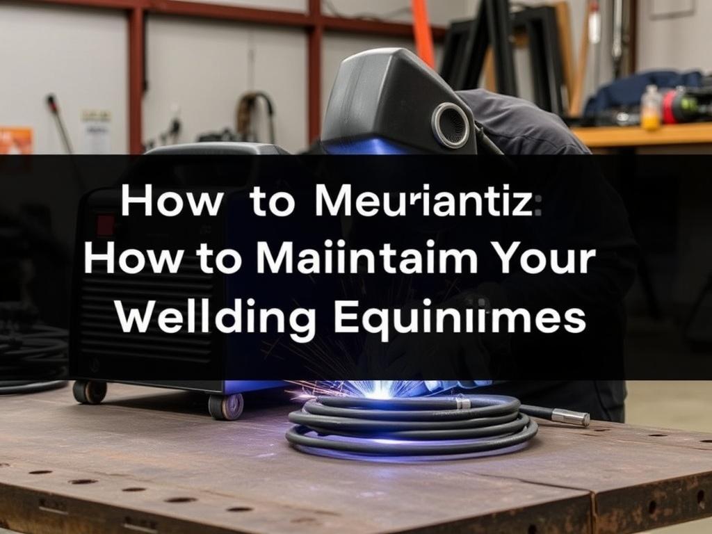     How to Maintain Your Welding Equipment for Longevity. Additional Resources for Welders