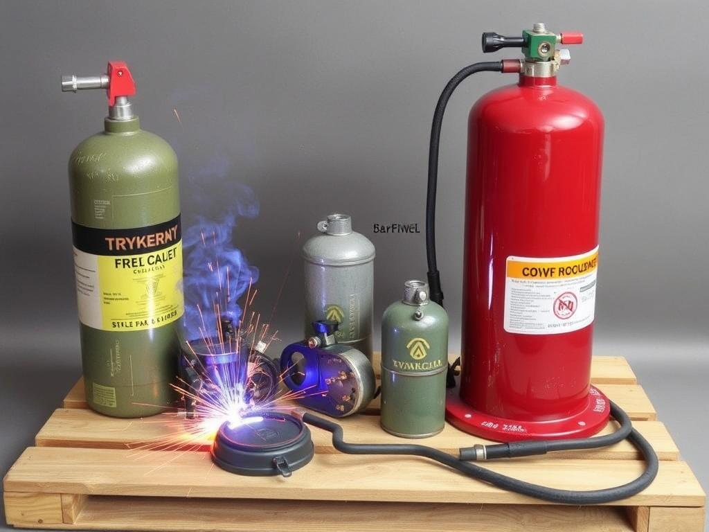     Oxy-Acetylene Welding & Cutting: Basics and safety.. Die Bausteine der Oxy-Acetylene-Ausrüstung