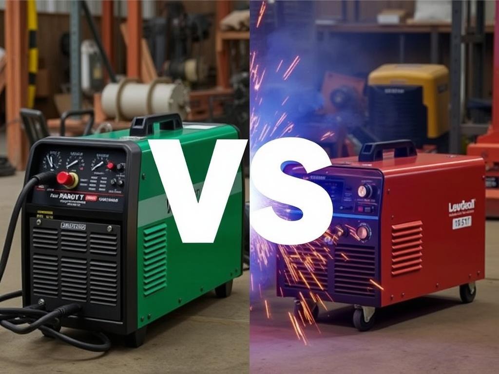     Tragbare vs. industrielle Schweißmaschinen.. Industrielle Schweißmaschinen: Die Schwergewichte der Metallbearbeitung