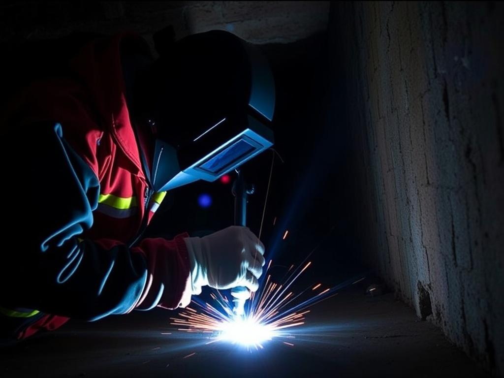     Welding in confined spaces: safety protocols.. Die wichtigsten Sicherheitsprotokolle während des Schweißens