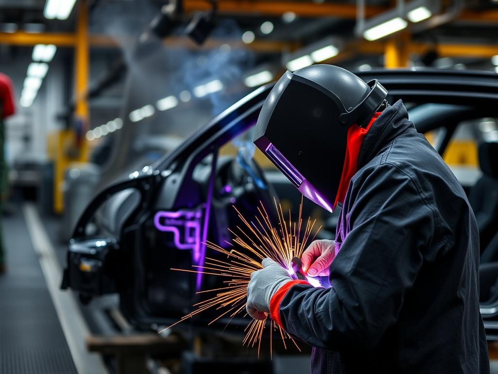 Le soudage dans l'industrie automobile. Le soudage dans la production automobile : une chaîne alliant précision et rapidité Le soudage dans l'industrie automobile. Le soudage dans la production automobile : une chaîne alliant précision et rapidité