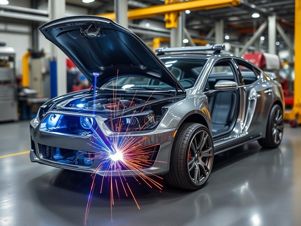     Spot Welding: Used in automotive manufacturing.. Spot Welding im Vergleich zu anderen Schweißverfahren in der Automobilproduktion