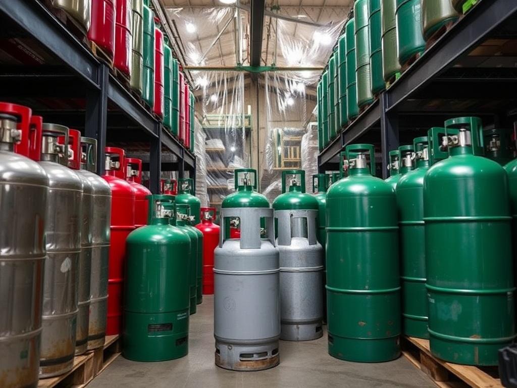     How to Store Gas Cylinders Safely. Legal and Regulatory Requirements for Gas Cylinder Storage
