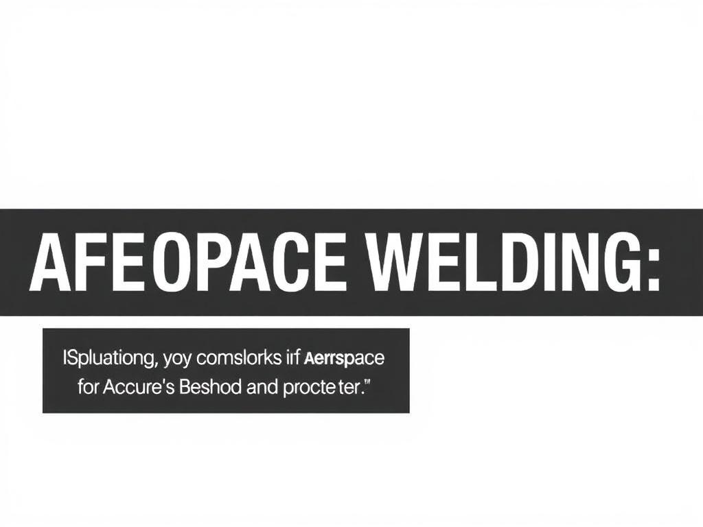 Aerospace Welding: High-Stakes and Precision Work. Advances and Innovations in Aerospace Welding Aerospace Welding: High-Stakes and Precision Work. Advances and Innovations in Aerospace Welding