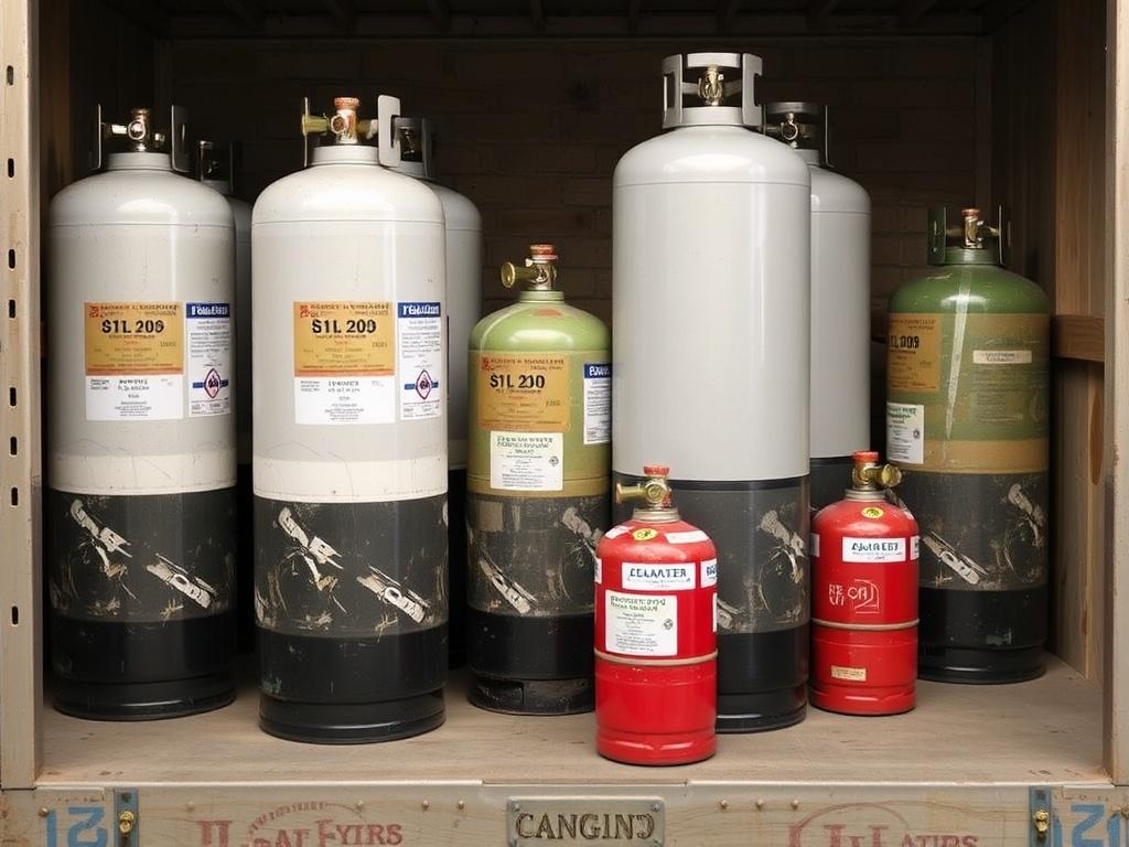 Safe handling of gas cylinders (oxygen, acetylene, argon).. Lagerung von Gasflaschen: Worauf Sie unbedingt achten müssen Safe handling of gas cylinders (oxygen, acetylene, argon).. Lagerung von Gasflaschen: Worauf Sie unbedingt achten müssen