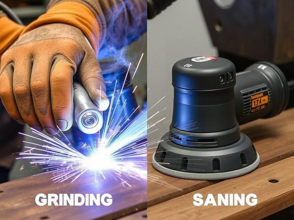 Grinding vs. sanding for weld preparation.. Tipps zur Kombination beider Methoden für optimale Ergebnisse Grinding vs. sanding for weld preparation.. Tipps zur Kombination beider Methoden für optimale Ergebnisse