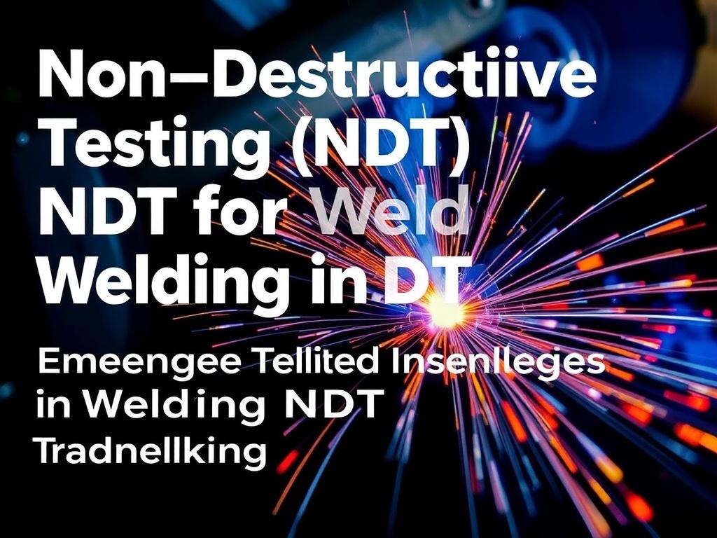     Non-Destructive Testing (NDT) for Welding Inspections. Emerging Trends and Technologies in Welding NDT