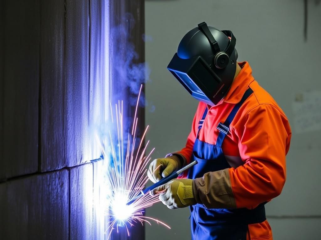     Importance of grounding in welding.. Die Sicherheit steht an erster Stelle: Erdung als Lebensretter bei Schweißarbeiten