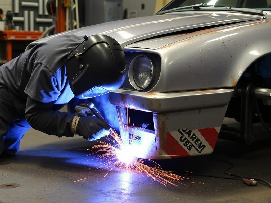    Automotive Welding: Tips for Repairing Car Bodies and Frames. Soldadura en acero galvanizado y protección contra corrosión