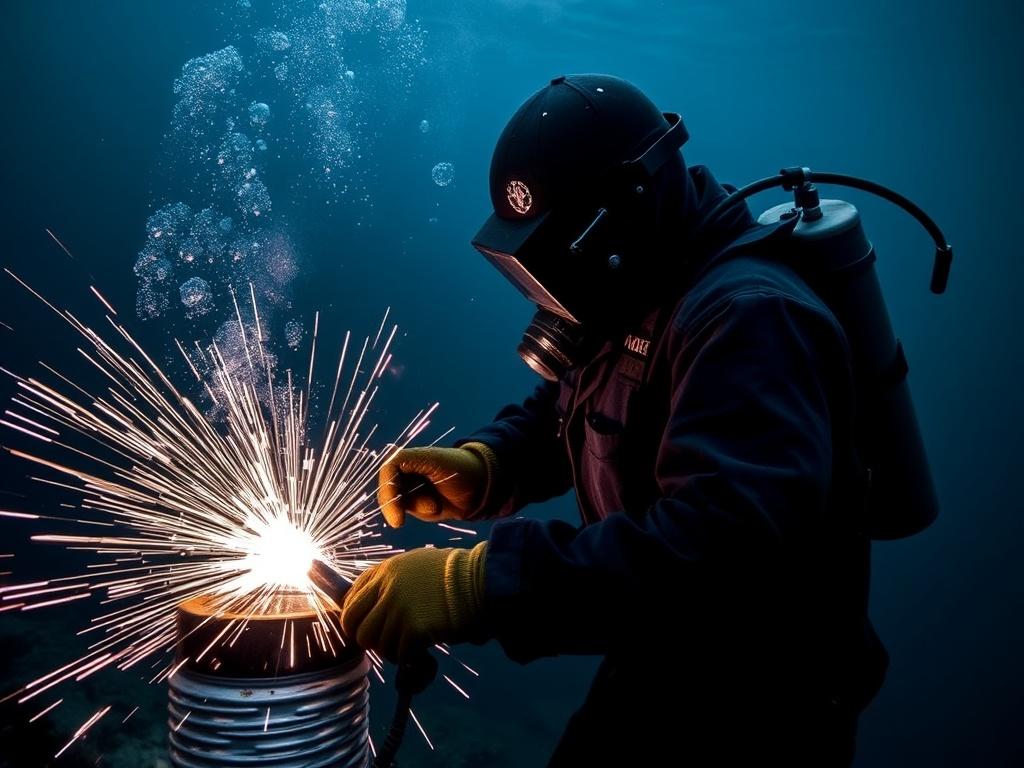 Soldadura subacuática: uno de los oficios más peligrosos y bien pagados.. Historia breve y evolución de la soldadura subacuática Soldadura subacuática: uno de los oficios más peligrosos y bien pagados.. Historia breve y evolución de la soldadura subacuática