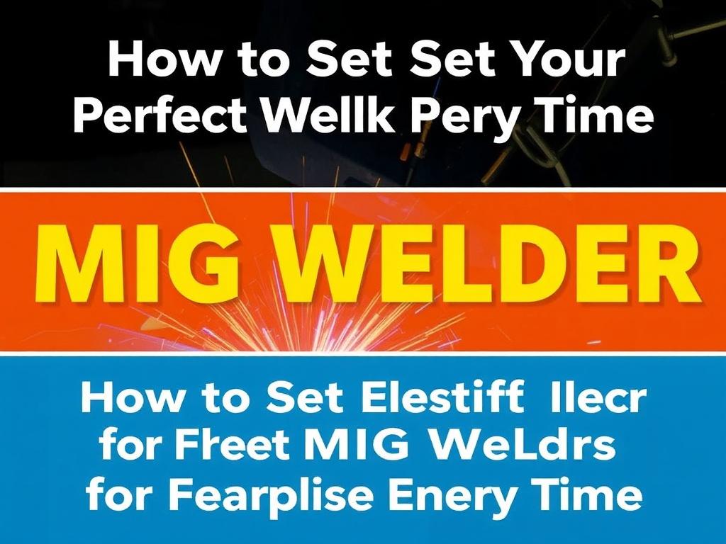     How to Set Your MIG Welder for Perfect Welds Every Time. Ajustes para materiales específicos