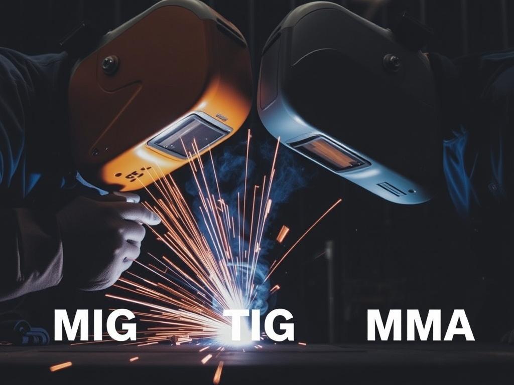 Les différents types de soudage : MIG, TIG, MMA, lequel choisir ?. Applications typiques selon le procédé Les différents types de soudage : MIG, TIG, MMA, lequel choisir ?. Applications typiques selon le procédé