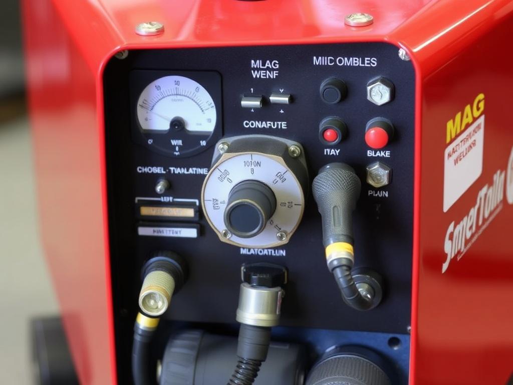     Soldadura MIG/MAG para principiantes: configuración de la máquina y técnicas básicas.. Componentes principales de una máquina MIG/MAG