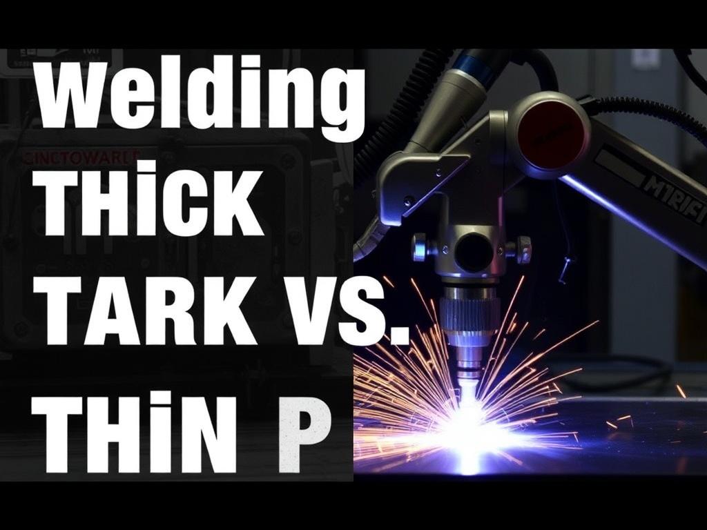     Soudage de pièces épaisses vs pièces fines.. Automatisation et robotique : avantages selon l'épaisseur
