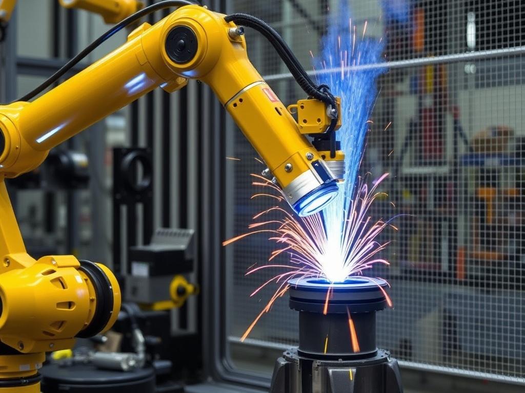     Automatización en soldadura: introducción a los robots soldadores.. Componentes esenciales de una celda robotizada de soldadura