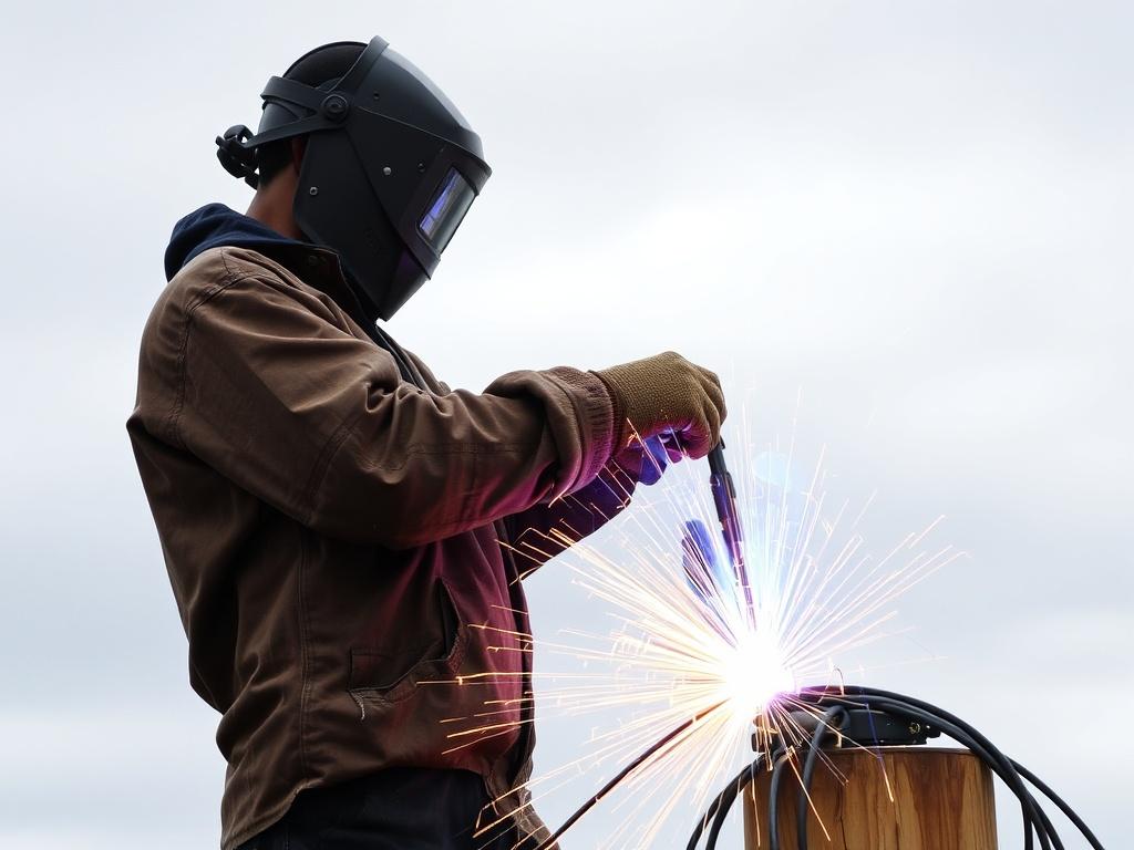     Schweißen im Freien: Umgang mit Wind und Wetter.. Calibración, ajuste y prácticas de soldadura para condiciones adversas