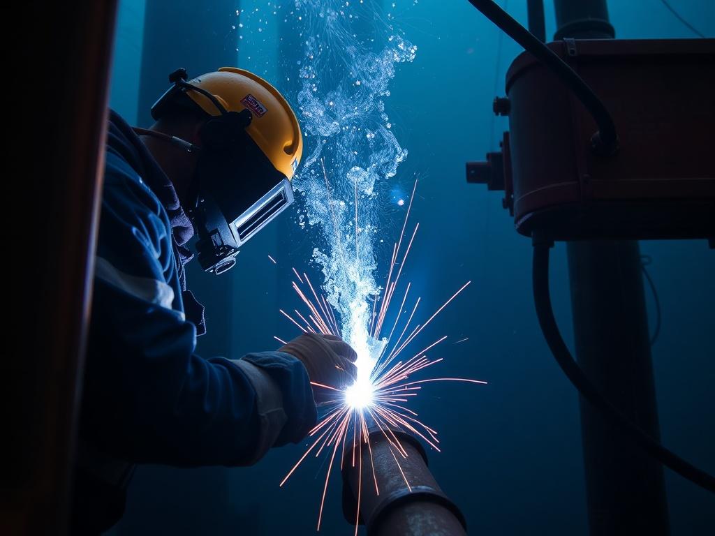 Soldadura subacuática: uno de los oficios más peligrosos y bien pagados.. Técnicas de control de calidad y pruebas Soldadura subacuática: uno de los oficios más peligrosos y bien pagados.. Técnicas de control de calidad y pruebas