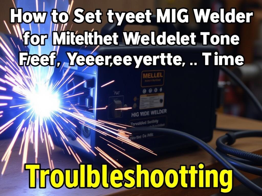     How to Set Your MIG Welder for Perfect Welds Every Time. Solución de problemas: guía práctica y rápida