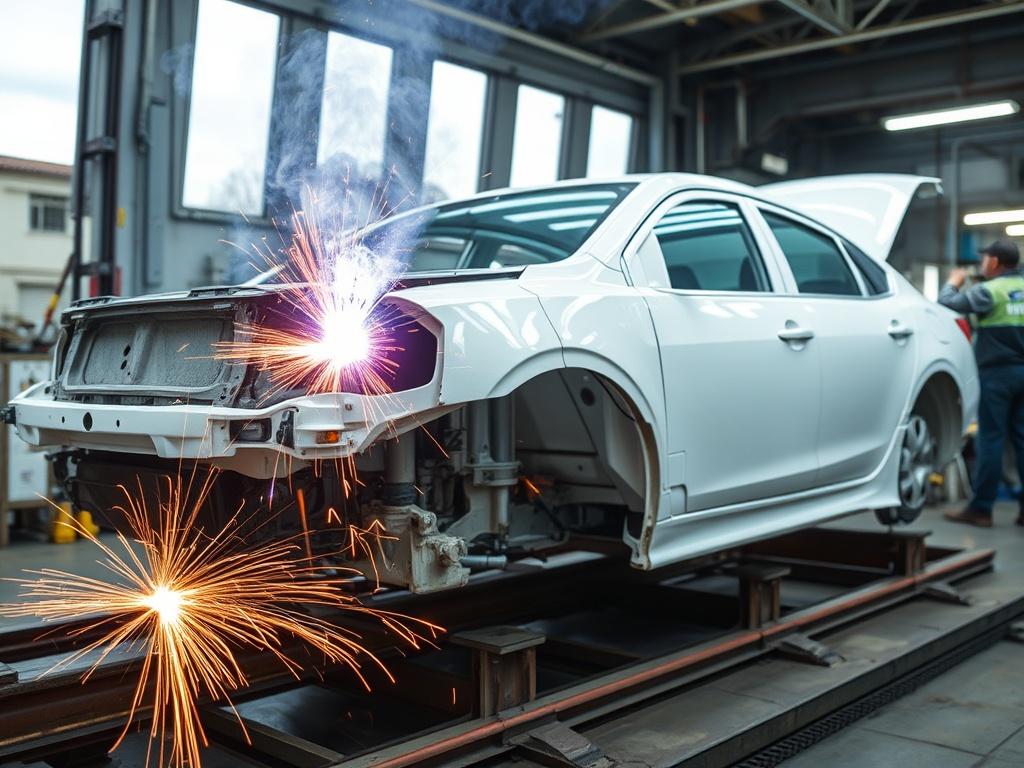     Punktschweißen im Karosseriebau.. Introducción: por qué la soldadura por puntos es clave en la carrocería