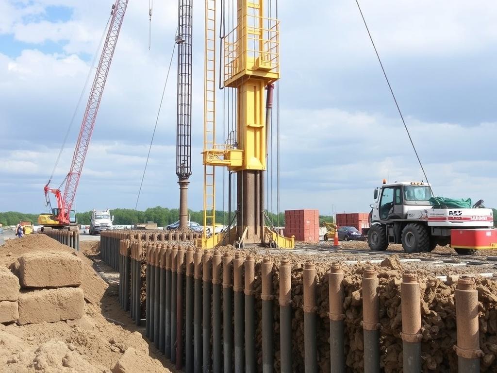 Шпунтовые работы: как построить надежную стенку в земле и не потерять голову
