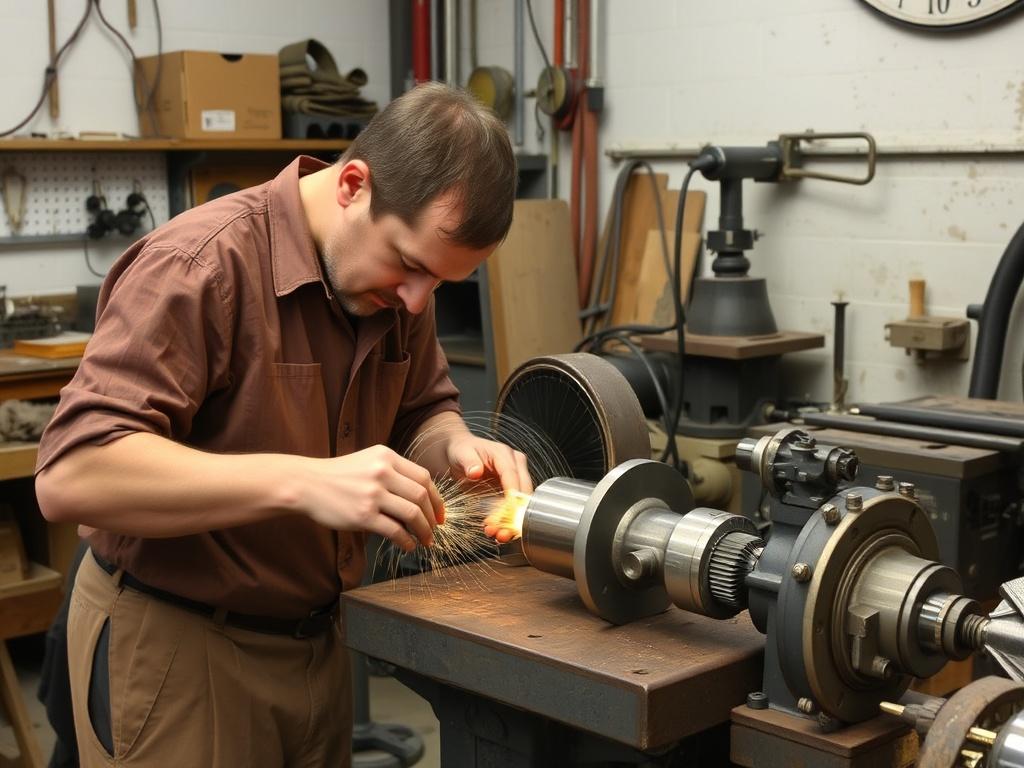 Metal turning worksфото