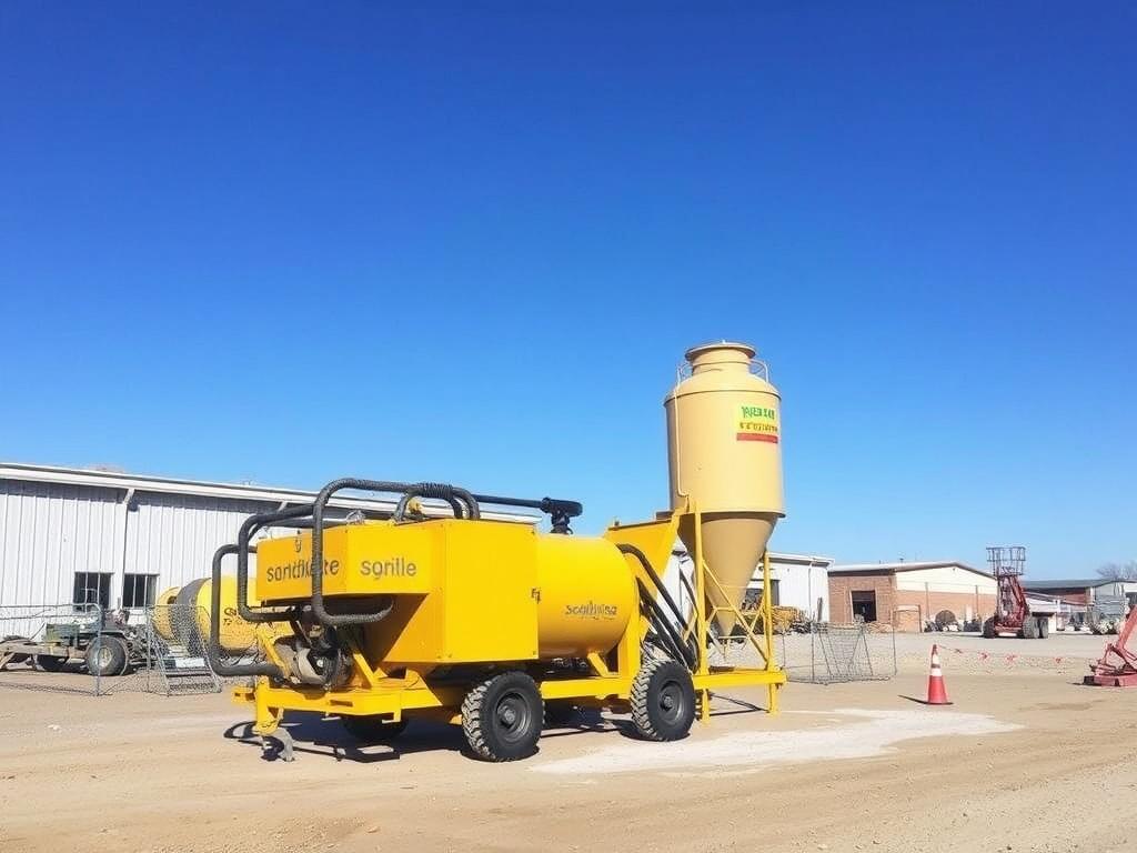 sandblasting equipment for constructionфото